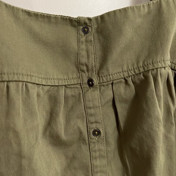 NWT XL Olive Green Old Navy Button-Up Tank Top💚 - Picture 4 of 7